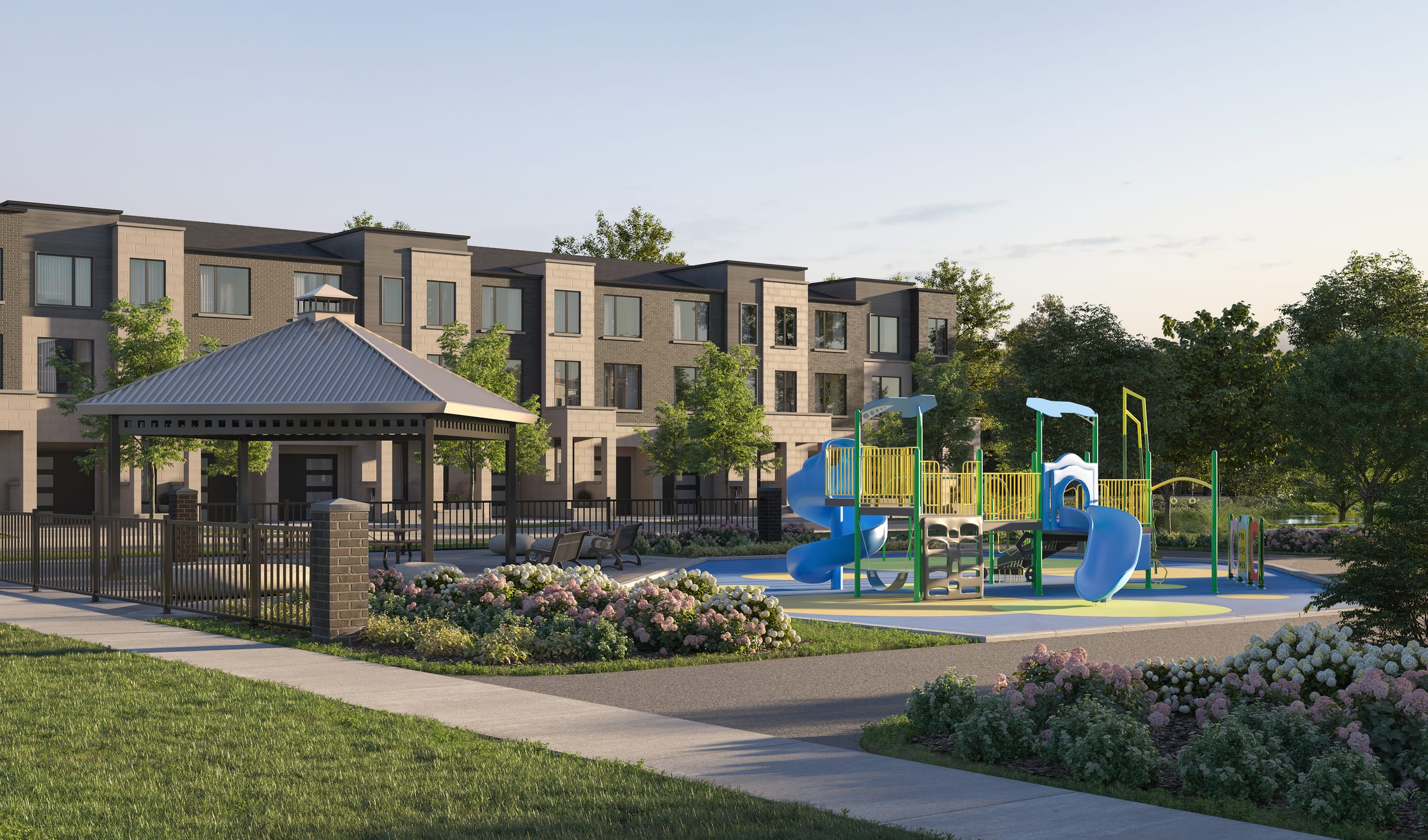 Castlemore Art Collection — parkette and playground